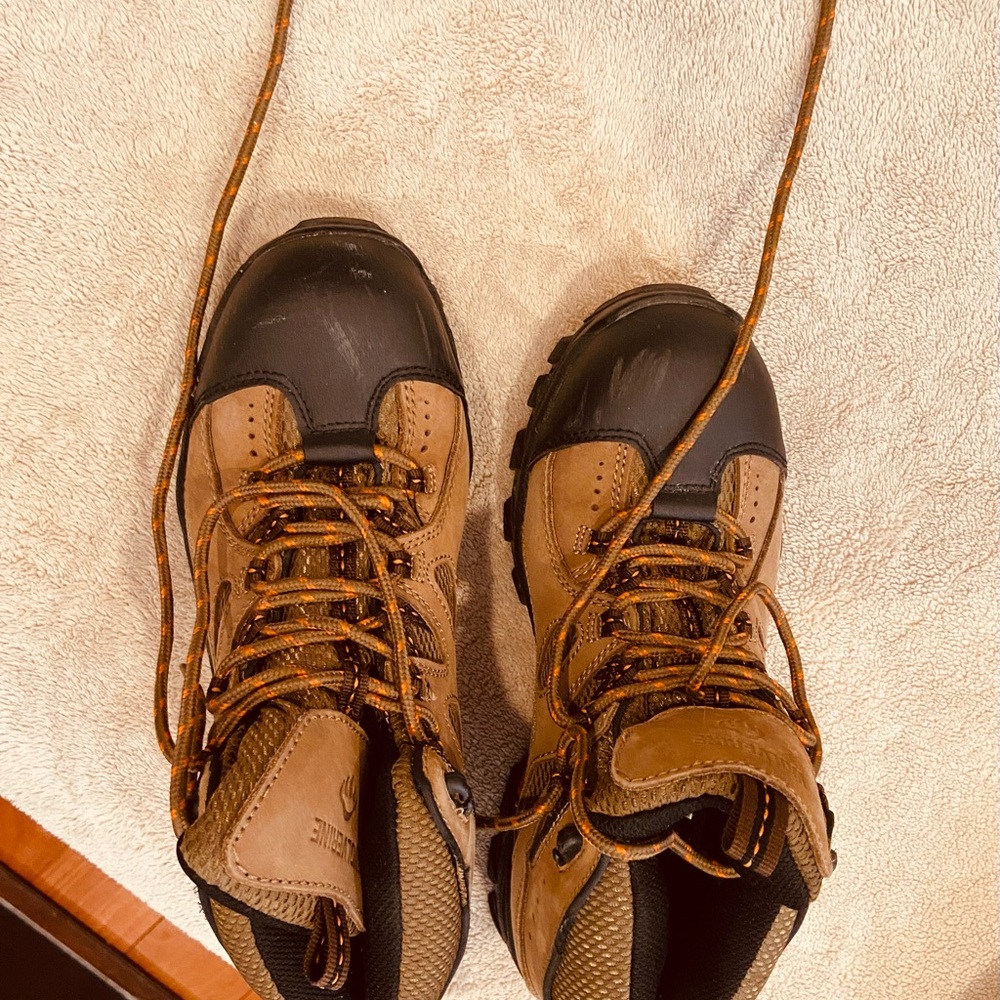 Wolverine Brown and Black Men's Boots
